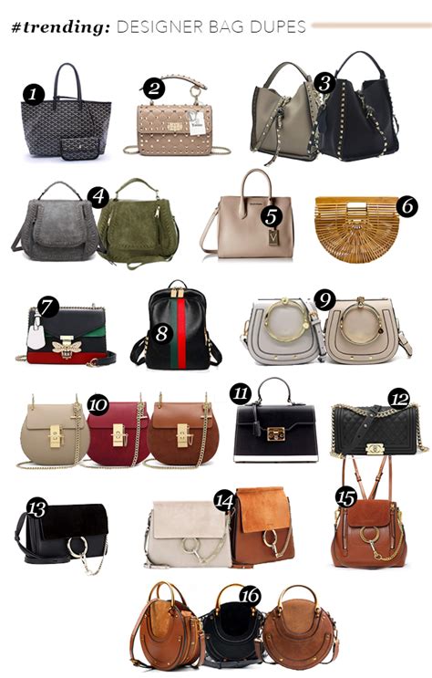 buy replicas of famous brand bags amazon|15 Designer Handbag Dupes That Look High.